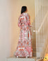 Printed Satin A-Line Dress 71061
